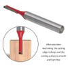 Router Bit 1/4" Shank 1/8" Cutting Dia Single Straight Flute
