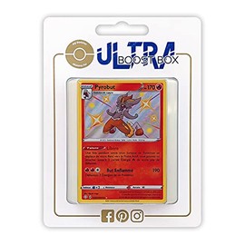 my-booster SWSH045-FR25-UB-SV017 Pyrobut (Liberlo) SV017/SV122 Secret Dazzling Myboost X Epée et Bouclier 4.5 Destinées Radieuses Box of 10 French Pokémon Cards