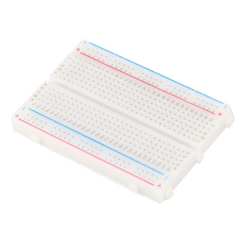 VKLSVAN 5pcs 400 Holes Mini Breadboard Laboratory Board 8.5*5.5CM Wire