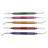 5Pcs Dental Gracey Curettes Curette Hand Scaler Universal Surgical Instrument