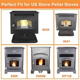 Criditpid Replacement 80472 & 80472A Distribution Blower Motor for US Stove & USSC American Harvest 6039 6041, King KP130, 5502M, Ashley 5500 5500M 5500XL Pellet Stoves.(Without Housing)