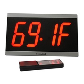 Sonic Alert Big Display Max, Black/Red