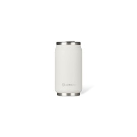 Les Artistes-Paris – a-1857 Pull Can't It Insulated Bottle, Stainless Steel, White Glossy, 7.2 cm