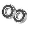2Pcs 6302-2RS Deep Groove Bearings, Replacement N127530 Groove Ball Bearing,
