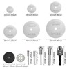 60Pcs Rotary Cutting Wheels Kit for Dremel, HSS Saw Blades