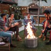 Smokeless Fire Pit with Travel Bag, Portable Outdoor Wood Burning
