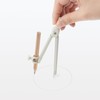 MUJI 44902936 Compass with 1 Pencil