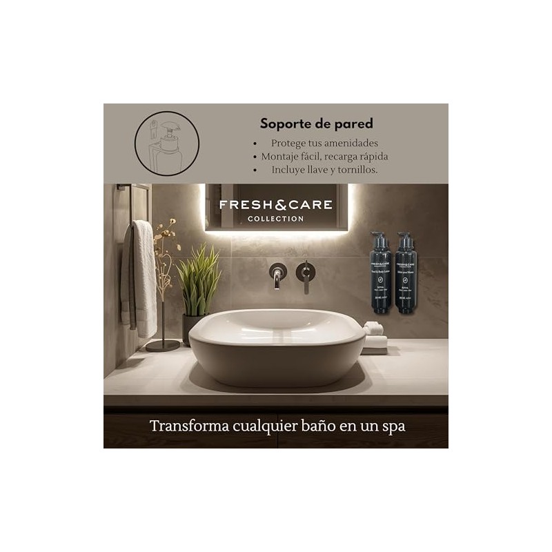 FRESH & CARE COLLECTION | Kit de Amenidades Hoteleras –White
