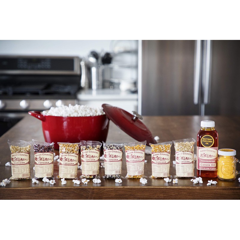 Amish Country Popcorn | 4 Ounce Variety Kernel Gift Set