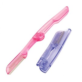 Portable Folding Eyebrow Razor (2-Pack) - Stick Type Eyebrow Trimming 6ea