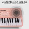 54 Key Keyboard Piano Smoothly Plastic Keyboard Piano Portable Dual