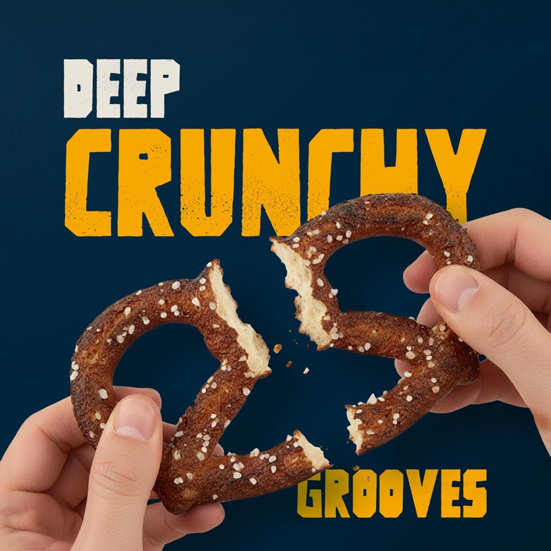 Unique Snacks Sprouted Splits Pretzels, Sprouted Pretzels, Delicious Homestyle Baked