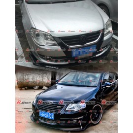 ZTT FRONT BUMPER SPLITTER LIP GLOSS BLACK KIT FOR PASSTA B6