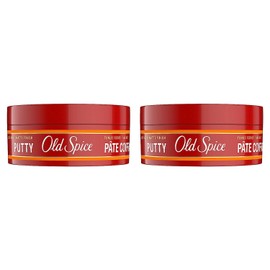 Old Spice Hair Styling Putty for Men, High Hold Matte Finish, 2.22 Oz Each, Twin Pack, NEW Formula