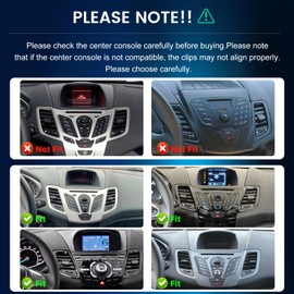 [2+64G] for Ford Fiesta 2009-2017 Android Car Stereo: 9 inch HD Touch Screen Headunit- Wireless Carplay and Android Auto, DSP/EQ, 5G/WiFi, GPS, FM/RDS Radio, SWC + Canbus + AHD Backup Camera