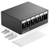 deleyCON 6 Port Patch Panel Housing 1 HE for 14.9