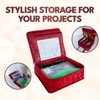 Madam Sew Multi-Pocket Binder Bag with Zipper – BinderBag Organizer
