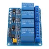 2PCS 4 Channel Relay Module Optocoupler Isolation ABS Solid State
