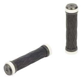 NC-17 Lock-On Take Control II S-Pro Bicycle Handlebar Grips (28 mm) White/Black
