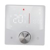 Smart Digital Thermostat 5A AC 95‑240V IP20 White Adjustable Backlight