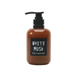 John's Blend OA-JON-98-1 Johns Blend Body Cream Soap, White Musk, Moisturizing Ingredient