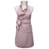 TO132 Cute Fashionable Women's Frill Apron, Pink