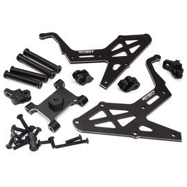 Integy Upgrades for Losi, Billet Machined Spare Tire Rack Set for 1/10 Lasernut U4 4WD Brushless RTR