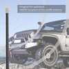 VOFONO Antena corta para Jeep Wrangler JK JKU JL JLU
