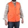 HD Blaze Orange Hunting Vest, Briarproof, Made in U.S.A. (4XLarge)