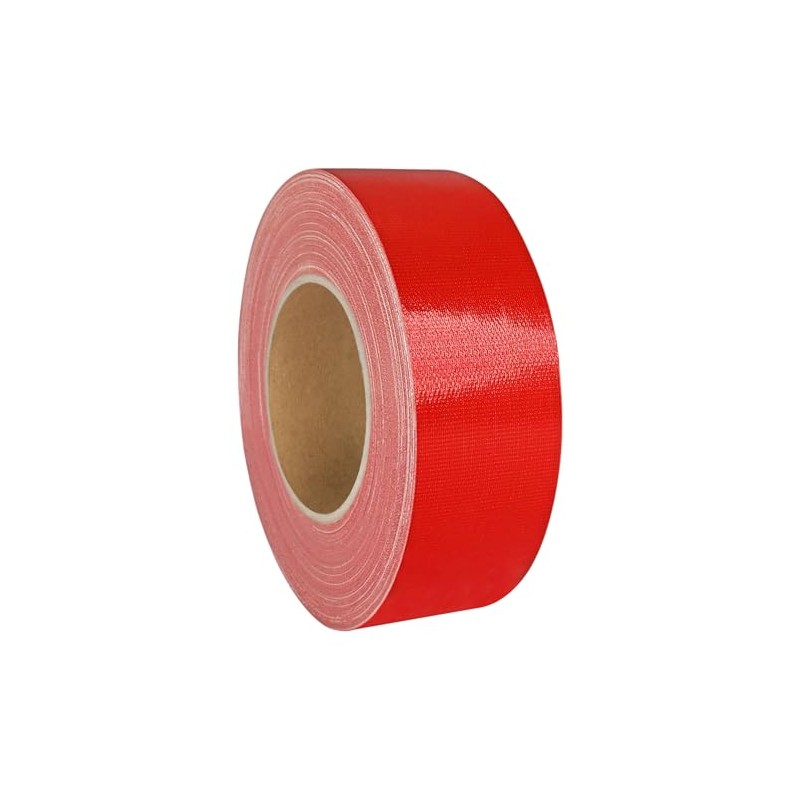 Premium Fabric Tape Various Widths and Colours Available/Red 50 mm
