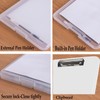 SAYEEC A4 Clipboard Storage Box, Portable Plastic Paper Holder with