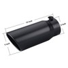 LCGP 4" to 5" Diesel Exhaust Tip, 12" Overall Length