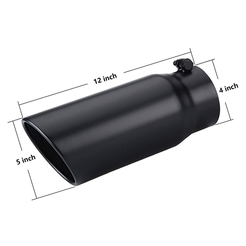 LCGP 4" to 5" Diesel Exhaust Tip, 12" Overall Length