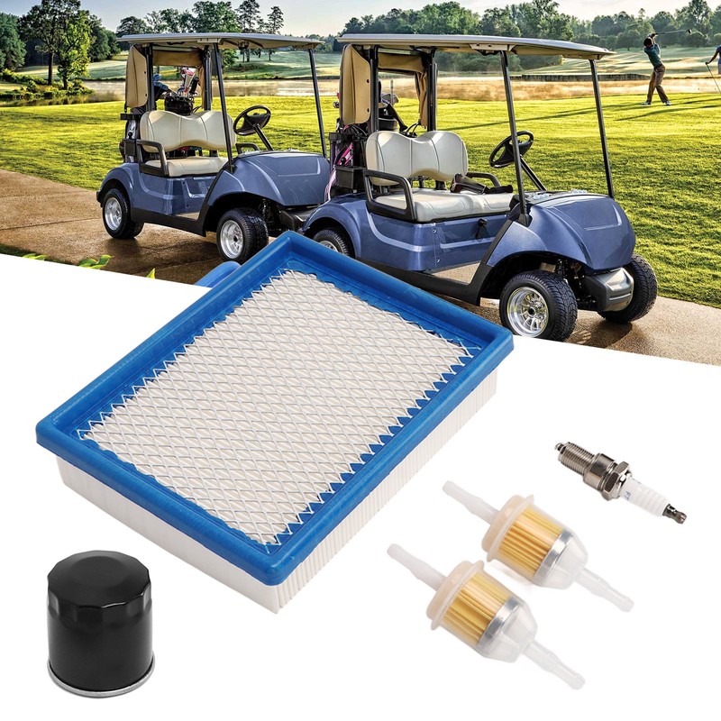 Golf Cart Tune Up Kit Fuel Oil Air Filter Spark