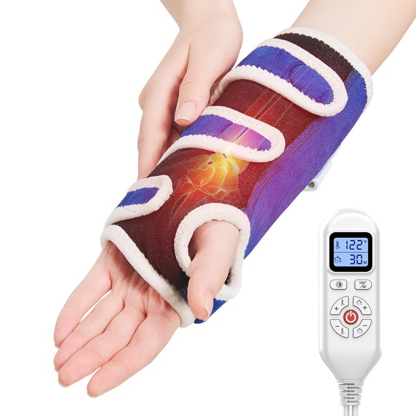 AOBOCO AOBOCO Wrist Heating Pad Wrap for Pain Relief -