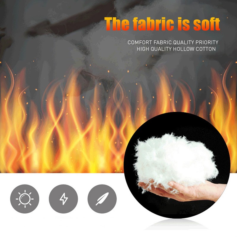 Heated Vest Three Level Temperature Adjustment Waterproof Black Electric Heating