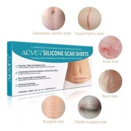 Tiras Parches Silicona Reutilizables Silicon Abdominoplastia
