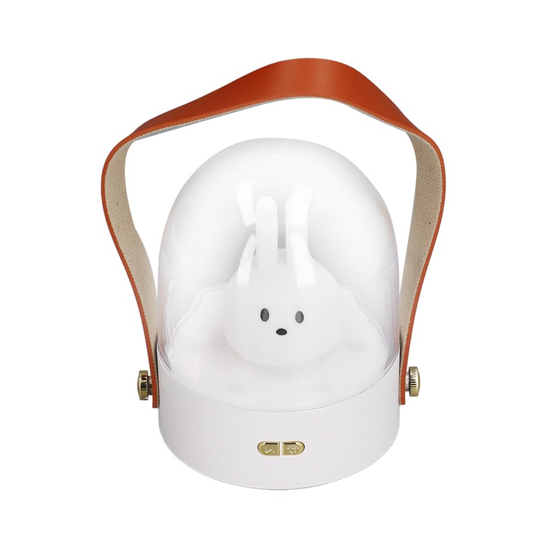Portable Music Night Light Bedroom Desktop Cute Cartoon Lamp Three