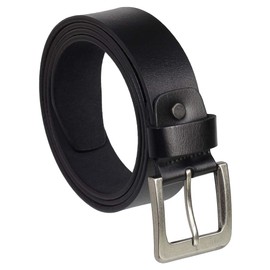 Ledershop24 Gift Set – Leather Belt Men & Women Belt Genuine Leather – Classic Leather Belt Width 40 mm Various Colours Black, Brown, Cognac, black