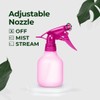 Rayson Empty Spray Bottle Refillable Container, Fine Mist Sprayer Trigger