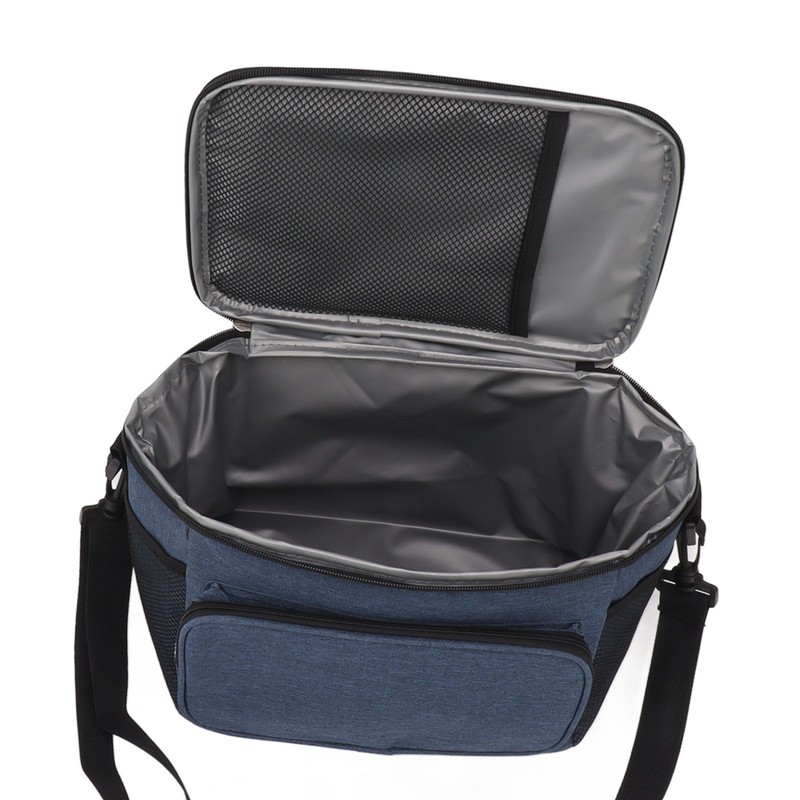 Lunch Bag 10L Collapsible Adjustable Strap Leakproof Portable Handle Insulated