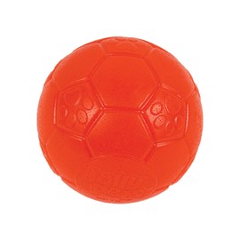 Jolly Pets Mini Jolly Soccer Ball; Floating-Bouncing Dog Toy; 3" Orange