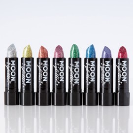Moon Glitter Holographic Glitter Lipstick, 5 g, Pink