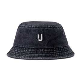 Johnny Urban Fishing Hat Men & Women - Bob - Fishing Hat for Summer Festival Holiday - Stylish Bucket Hat Made of Cotton - Hat with Sewn-in Sweatband, black denim