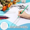 Pack of 8 Rulers 30 cm - 30 cm Transparent