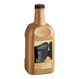 FixtureDisplays DaVinci Gourmet 64 fl. oz. White Chocolate Flavoring Sauce WS-711SAUWHCHO