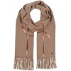 FRAAS Scarf with Checked Pattern - 195 x 65 cm