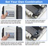 ZHEGE Key Lock Box for Outside, Safe Lock Box for