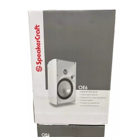 SpeakerCraft ASM80611 OE6 One 6.25" Outdoor Speaker - White (Each)