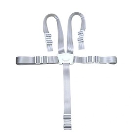 Correas universales de repuesto para arnés de 5 puntos, cinturón de seguridad ajustable y lavable, compatible con sillas altas y cochecitos, asientos seguros para bebés y niños pequeños
